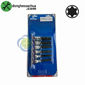 Mua Bộ đầu tuýp lục giác sao Kingtony 4116PR loại 1/2 6 chi tiết (M9-M16)