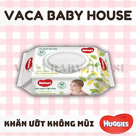 Khăn ướt Huggies không mùi 64 miếng