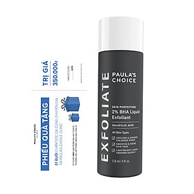 Dung dịch giảm thiểu tế bào chết 2% BHA Paula's Choice Skin Perfecting 2% BHA Liquid Exfoliant 118ml