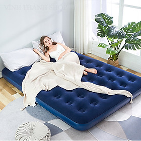 Mua Nệm hơi Đệm hơi  67004- Size: 2 03m x 1 8m x 22cm kèm bơm hơi điện 2 chiều tiện dụng
