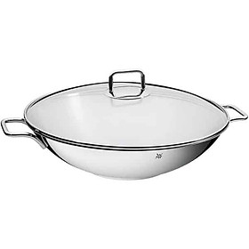 Chảo Sâu Lòng Wmf Wok Mit Glasdeckel 07.3947.6380 Size 28cm Hàng chính hãng