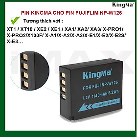 Mua Pin Máy Ảnh KingMa NP-W126 - Hàng chính hãng