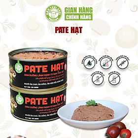 Pate Hạt Chay 125g Cung Cấp Dinh Dưỡng Từ Đạm Thực Vật - Nấm Tươi Cười