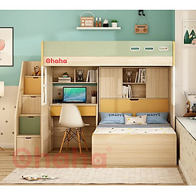 Mua GIƯỜNG TẦNG THÔNG MINH CAO CẤP OHAHA - GTCC009