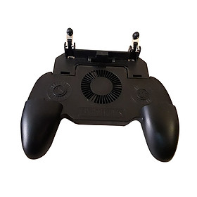 Tay Cầm Chơi Game PUBG Liên Quân Free Fire Cao Cấp Dành Cho Điện Thoại Kèm Quạt Tản Nhiệt Và Pin Sạc Dự Phòng