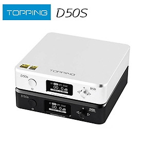 TOPPING D50s ES9038Q2M*2 DAC Bluetooth 5.0 LDAC D50 DSD512 32Bit/768kHz Âm thanh độ phân giải cao Bộ giải mã HIFI