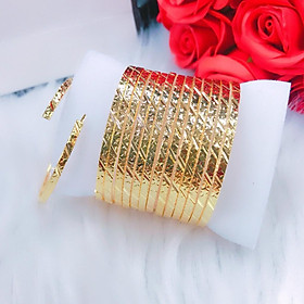 Ximen bộ 7 chiếc kháo gài mạ vàng 18k EKP147