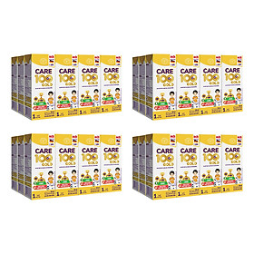 Thùng sữa nước Nutricare Care 100 Gold - phát triển toàn diện cho trẻ từ 1 tuổi (180ml x 48 hộp)