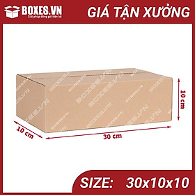 Mua 30x10x10 Combo 50 hộp Carton đóng gói hàng giá tại xưởng
