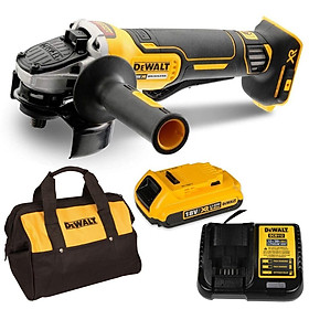 MÁY MÀI CẦM TAY 20V/BL 1000W 125MM DEWALT DCG406D1- HÀNG CHÍNH HÃNG