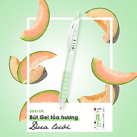 Bút Gel Thơm Deli 0.5mm Mùi Hương Dưa Lưới EG611M
