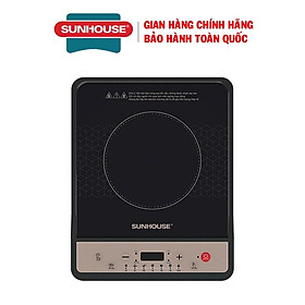 Mua Bếp từ đơn Sunhouse SHD6160  Công suất 2000W  Mặt kính ceramic siêu bền  Tặng kèm nồi lẩu  Hàng chính hãng - Bảo hành 12 tháng