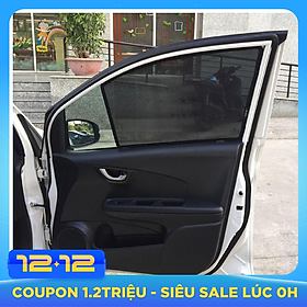 Bộ Rèm Che Nắng Theo Xe BRIO ( Rèm Nam Châm )