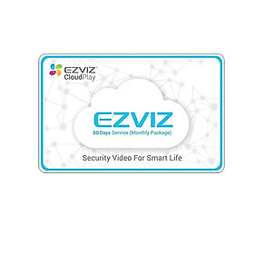 Mua Thẻ lưu trữ đám mây Cho camera EZVIZ 7-days Cloud Card (Monthly)  dung lượng lưu trữ 7 ngày  Hạn sử dụng 30 ngày - hàng chính hãng