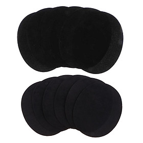 12pcs Oval Shape Iron-on Suede Fabric Elbow Patch Applique Cloth Badge