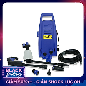 Máy xịt rửa xe áp lực cao Kachi MK192 1200W - Màu xanh dương - Hàng chính hãng