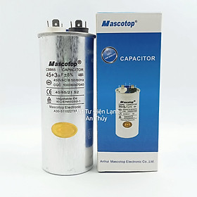 Mua Tụ máy lạnh MASCOTOP 45uF 3 chân - Tụ điều hòa MASCOTOP 45uF 3 chân