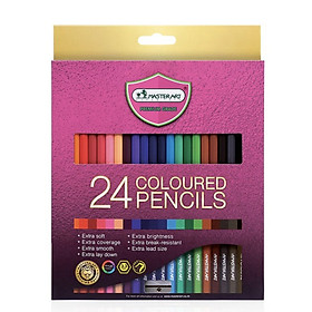 Bộ bút chì màu cao cấp Master Art Series 24 màu (Thái Lan)