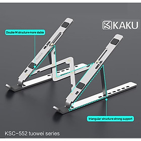 Mua Giá đỡ đa năng dễ dàng gấp gọn hợp kim nhôm cao cấp phù hợp nhiều dòng Laptop  Macbook chính hãng KAKU - Hàng Chính Hãng