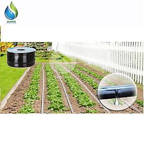 DÂY TƯỚI NHỎ GIỌT BÙ ÁP CUỘN 1000M KHOẢNG CÁCH 15CM, 20CM, 30CM PHI 16