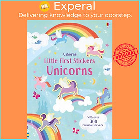 Sách - Little First Stickers Unicorns by Hannah Watson (UK edition, paperback)