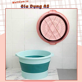 Mua Chậu ngâm chân massage gấp gọn đa năng tiện lợi giúp thư dãn giải tỏa căng thẳng mệt mỏi AZ S021