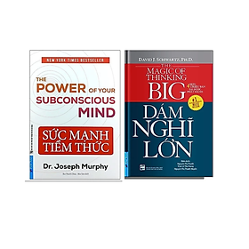 Combo Sách Kinh Tế Hay: Sức Mạnh Tiềm Thức + Dám Nghĩ Lớn - (Bộ 2 Cuốn Sách / Sách Bán Chạy / Tặng Kèm Postcard Greenlife)