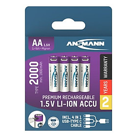Pin ANSMANN AA Lithium-ion Type2000