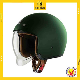 Nón bảo hiểm Royal kính âm M139 xanh lính