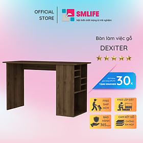 Bàn Học Bằng Gỗ Nhỏ Gọn Cho Bé SMLIFE Dexiter