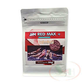 Thức ăn tép Min Jin Red Max+ Shrimp Feed tăng cường miễn dịch đề kháng cho tôm tép cảnh