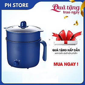 Mua Nồi Lẩu Mini 2 Tầng  Nồi Hấp  Chiên  Nấu Cơm Đa Năng  Công Suất 300W - 500W  Có Lớp Chống Dính Cao Cấp  Có Chế Độ Kiểm Soát Nhiệt Độ  Tự Động Ngắt Nguồn
