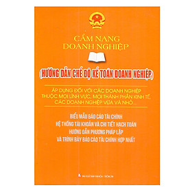 Hướng dẫn chế độ kế toán doanh nghiệp