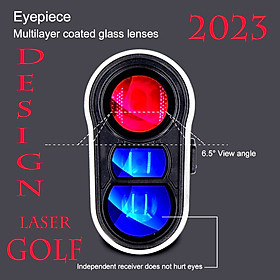 Mua DESIGN 2023 - Rechargeable Telescope Laser Rangefinder Distance Meter for Golf Hunting - M450