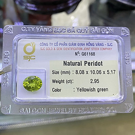 Mua Viên Đá Peridot Kiểm Định Loại Lớn - Đá Phong Thủy Thiên Nhiên
