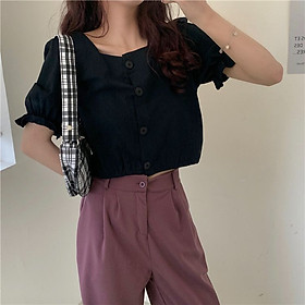 Áo kiểu croptop Ulzzang Quảng Châu ASC39