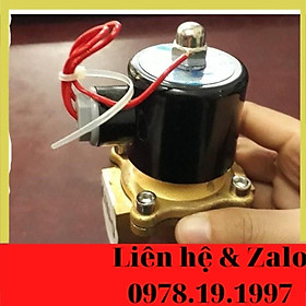 Mua Van điện từ phi 27mm-220V-thường đóng van khóa mở nước bằng điện phi 27mm
