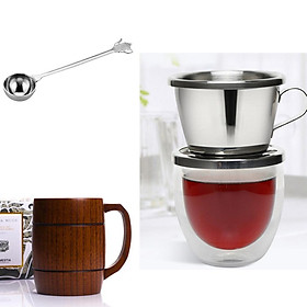 Brew Coffee Pot Coffee Filter Measuring Spoon Coffee Beer Milk Tea Cup Mug