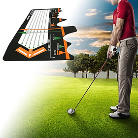 Golf Practice Swing Mat, Golf Swing Practice  for Swing Detection Batting, Golf  Pad for Driving Range Golf Accessories