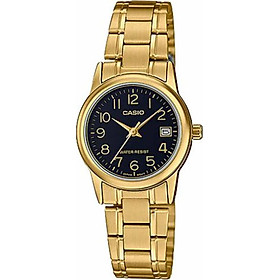 Đồng hồ Nữ Casio dây Kim loại kính Cứng LTP-V002G-1BUDF