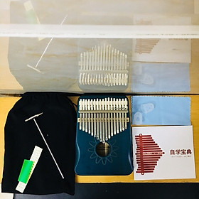 Kalimba 17 phím gỗ Mahogany Full phụ kiện