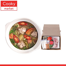 Canh Sườn Non Nấu Cải Chua