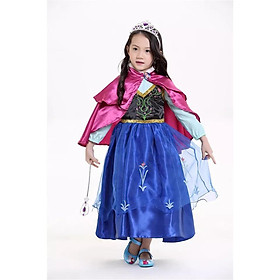 Đầm Hóa Trang Công Chúa Anna Cho Bé Gái