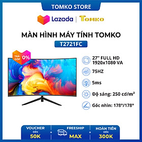 Mua Màn hình máy tính Tomko 27 inch Tomko T2721FC 27  FHD VA 75Hz 5ms - Hàng chính hãng TOMKO