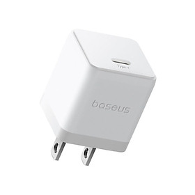 Củ sạc nhanh Baseus Palm Fast Charger 1C 20W- Hàng Chính Hãng - Màu Trắng