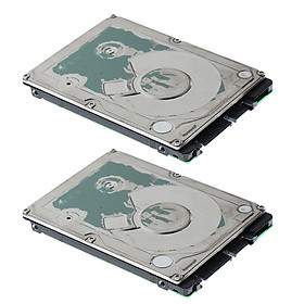 2Pieces 2.5'' 250GB Notebook Laptop Hard Drive SATA2 3GB/s 8MB 5400RPM HDD