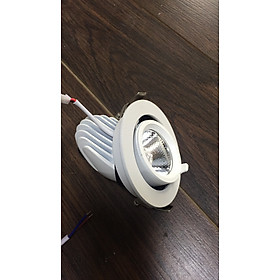 Mua  CHÍNH HÃNG  ĐÈN ÂM TRẦN XOAY 360 7W  Đèn âm trần chỉnh góc chiếu. MV-XG701  LỖ KHOÉT 76mm  Bảo hành 24 tháng