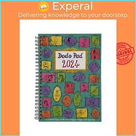 Sách - The Dodo Pad A5 Diary 2024 - Calendar Year Week to View Diary - A Diary- by Naomi McBride (UK edition, paperback)