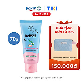 Kem chống muỗi đốt cho bé từ 6 tháng tuổi hương khuynh diệp Rohto Mentholatum Remos Baby Cream 70g