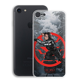 Ốp lưng Siêu Anh Hùng cho Apple Iphone 7/ Apple Iphone 8 - 01013 0530 WOLF05 - Silicone dẻo - Hàng Chính Hãng